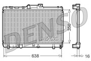 DRM50013 Chladič motora DENSO