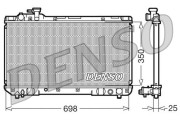 DRM50020 Chladič motora DENSO