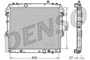 DRM50045 Chladič motora DENSO