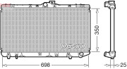 DRM50079 Chladič motora DENSO