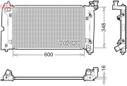 DRM50111 Chladič motora DENSO