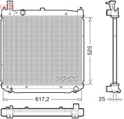 DRM50141 Chladič motora DENSO