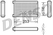 DRR05005 Výmenník tepla vnútorného kúrenia DENSO