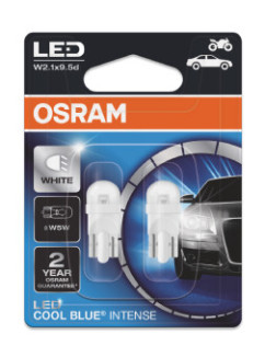 2825DWCBI-02B żiarovka bezpečnostného osvetlenia dverí COOL BLUE® INTENSE LED ams-OSRAM