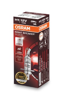 64150NBS żiarovka pre diaľkový svetlomet NIGHT BREAKER® SILVER ams-OSRAM