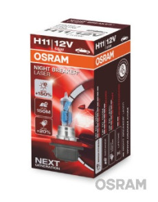 64211NL žárovka H11 12V 55W PGJ19-2 NIGHT BREAKER LASER 150 OSRAM ams-OSRAM