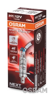 64150NL żiarovka pre diaľkový svetlomet NIGHT BREAKER® LASER next generation ams-OSRAM