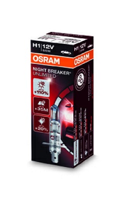 64150NBU żiarovka pre diaľkový svetlomet NIGHT BREAKER UNLIMITED ams-OSRAM
