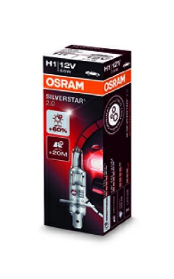 64150SV2 żiarovka pre diaľkový svetlomet SILVERSTAR 2.0 ams-OSRAM