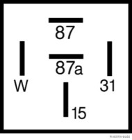 75898345 Relé palivového čerpadla HERTH+BUSS ELPARTS