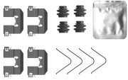 MBA0104 Sada príslużenstva oblożenia kotúčovej brzdy MINTEX