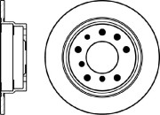 MDC1180 Brzdový kotúč MINTEX