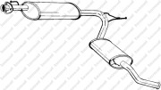 283-581 Koncový tlmič výfuku KLOKKERHOLM