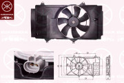 81092603 Ventilátor chladenia motora KLOKKERHOLM