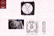 81142601 Ventilátor chladenia motora KLOKKERHOLM