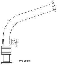 60375D Potrubie AGR-ventilu BorgWarner (Wahler)
