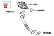 7900388 Spätné vedenie výfukových plynov BorgWarner (Wahler)