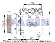 851647N Nezaradený diel AKS DASIS