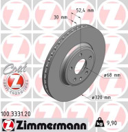 100.3331.20 Brzdový kotúč COAT Z ZIMMERMANN