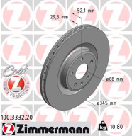 100.3332.20 Brzdový kotúč COAT Z ZIMMERMANN