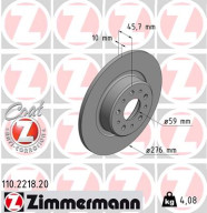 110.2218.20 Brzdový kotúč COAT Z ZIMMERMANN