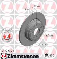 150.1272.20 Brzdový kotúč COAT Z ZIMMERMANN