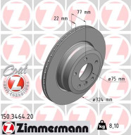 150.3464.20 Brzdový kotúč COAT Z ZIMMERMANN