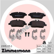 23915.175.3 Sada brzdových platničiek kotúčovej brzdy ZIMMERMANN