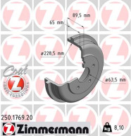 250.1769.20 Brzdový bubon COAT Z ZIMMERMANN