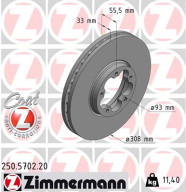 250.5702.20 Brzdový kotúč COAT Z ZIMMERMANN