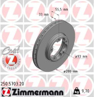 250.5703.20 Brzdový kotúč COAT Z ZIMMERMANN