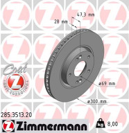 285.3513.20 Brzdový kotúč COAT Z ZIMMERMANN