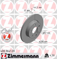 400.3641.20 Brzdový kotúč COAT Z ZIMMERMANN