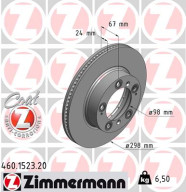 460.1523.20 Brzdový kotúč COAT Z ZIMMERMANN