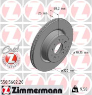 550.5602.20 Brzdový kotúč COAT Z ZIMMERMANN