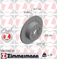 590.2582.20 Brzdový kotúč COAT Z ZIMMERMANN