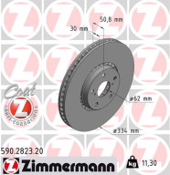 590.2823.20 Brzdový kotúč COAT Z ZIMMERMANN