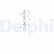 5860B090 Palivový filter DELPHI