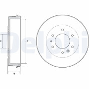 BF527 Brzdový bubon DELPHI