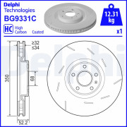 BG9331C Brzdový kotúč DELPHI