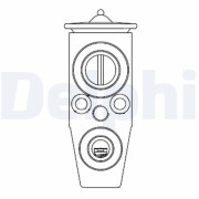 CB1008V Expanzný ventil klimatizácie DELPHI