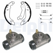 KP760 Sada brzdových čeľustí DELPHI