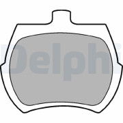 LP10 Sada brzdových platničiek kotúčovej brzdy DELPHI