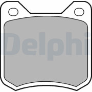 LP105 Sada brzdových platničiek kotúčovej brzdy DELPHI