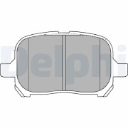 LP1144 Sada brzdových platničiek kotúčovej brzdy DELPHI