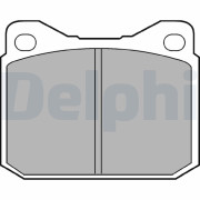 LP117 Sada brzdových platničiek kotúčovej brzdy DELPHI