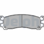 LP1190 Sada brzdových platničiek kotúčovej brzdy DELPHI