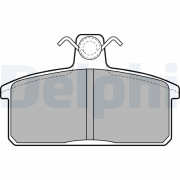 LP1201 Sada brzdových platničiek kotúčovej brzdy DELPHI