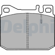 LP1208 Sada brzdových platničiek kotúčovej brzdy DELPHI
