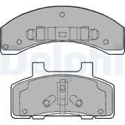 LP1216 Sada brzdových platničiek kotúčovej brzdy DELPHI